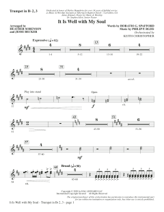 It Is Well with My Soul von Philip Paul Bliss (Download) 