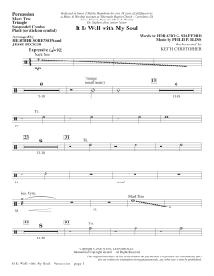 It Is Well with My Soul von Philip Paul Bliss (Download) 