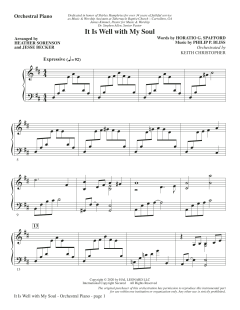 It Is Well with My Soul von Philip Paul Bliss (Download) 