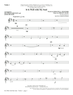 It Is Well with My Soul von Philip Paul Bliss (Download) 