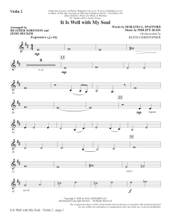 It Is Well with My Soul von Philip Paul Bliss (Download) 