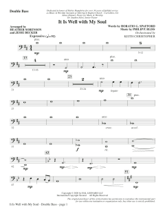 It Is Well with My Soul von Philip Paul Bliss (Download) 