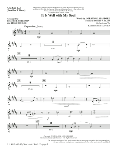 It Is Well with My Soul von Philip Paul Bliss (Download) 