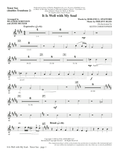 It Is Well with My Soul von Philip Paul Bliss (Download) 