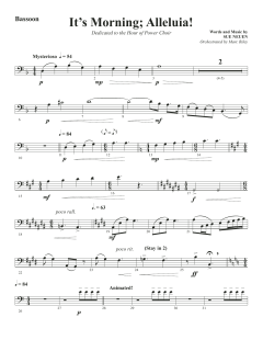 It's Morning; Alleluia! von Donald Neuen (Download) 