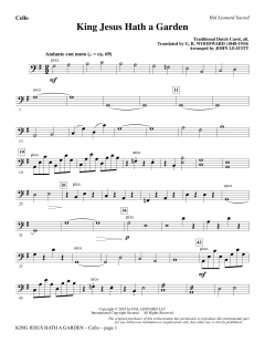 King Jesus Hath a Garden (Download) 