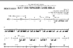 Let the Singers Assemble von David Angerman (Download) 