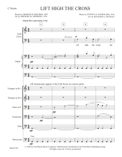 Lift High the Cross von Sydney H. Nicholson (Download) 