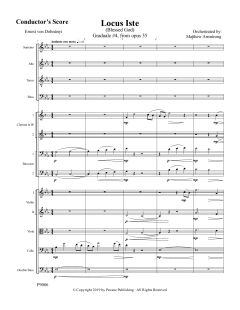 Locus Iste von Ernst von Dohnanyi (Download) 