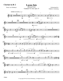 Locus Iste von Ernst von Dohnanyi (Download) 