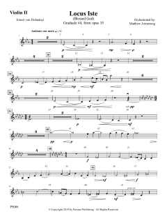 Locus Iste von Ernst von Dohnanyi (Download) 