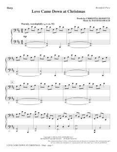 Love Came Down at Christmas von David Rasbach (Download) 