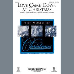 Love Came Down at Christmas von David Rasbach (Download) 