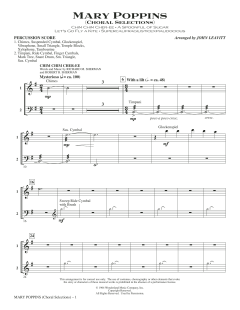 Mary Poppins von Richard Morton Sherman (Download) 