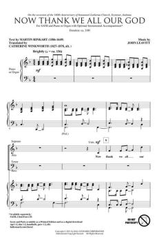 Now Thank We All Our God von John Leavitt (Download) 