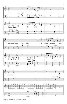 Now Thank We All Our God von John Leavitt (Download) 