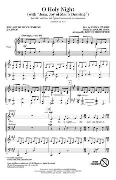 O Holy Night von Johann Sebastian Bach (Download) 