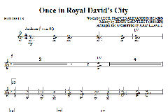 Once In Royal David's City (Download) 