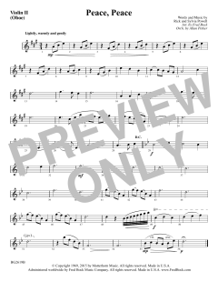 Peace, Peace von Richard Powell (Download) 