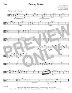 Peace, Peace von Richard Powell (Download) 