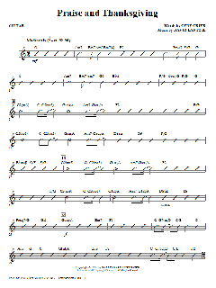 Praise And Thanksgiving von Gene Grier (Download) 