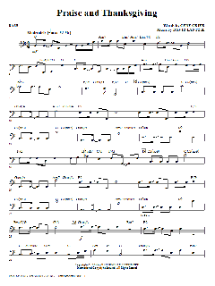 Praise And Thanksgiving von Gene Grier (Download) 