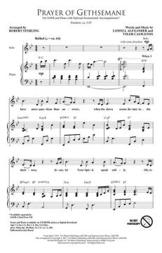 Prayer of Gethsemane von Tyler Castleton (Download) 