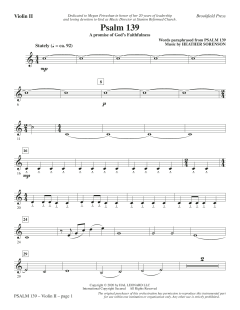 Psalm 139 von Heather Sorenson (Download) 