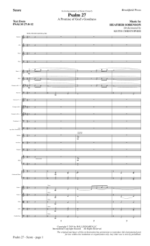 Psalm 27 von Heather Sorenson (Download) 