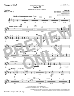 Psalm 27 von Heather Sorenson (Download) 