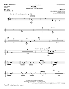 Psalm 27 von Heather Sorenson (Download) 