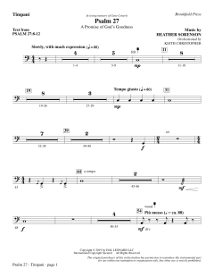 Psalm 27 von Heather Sorenson (Download) 