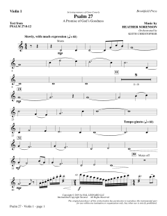 Psalm 27 von Heather Sorenson (Download) 