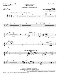 Psalm 27 von Heather Sorenson (Download) 