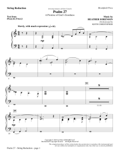 Psalm 27 von Heather Sorenson (Download) 