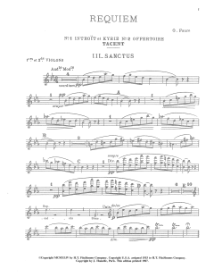 Requiem von Gabriel Fauré (Download) 