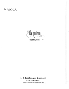 Requiem von Gabriel Fauré (Download) 