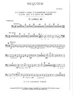 Requiem von Gabriel Fauré (Download) 