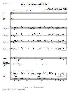 See Him Rise! Alleluia! von John Parker (Download) 