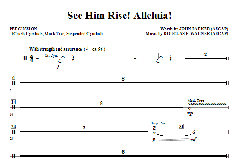 See Him Rise! Alleluia! von John Parker (Download) 
