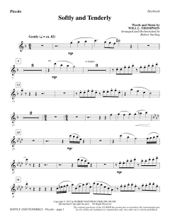 Softly And Tenderly von Will L. Thompson (Download) 