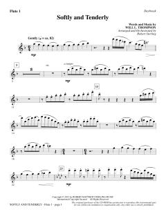 Softly And Tenderly von Will L. Thompson (Download) 