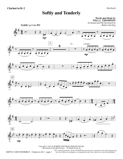 Softly And Tenderly von Will L. Thompson (Download) 