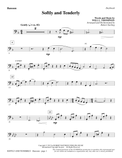 Softly And Tenderly von Will L. Thompson (Download) 