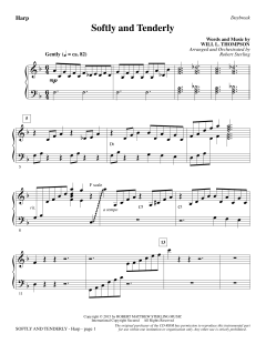 Softly And Tenderly von Will L. Thompson (Download) 