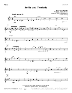 Softly And Tenderly von Will L. Thompson (Download) 