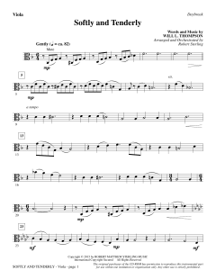 Softly And Tenderly von Will L. Thompson (Download) 