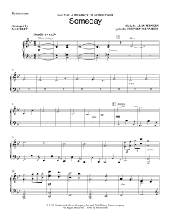 Someday von Alan Menken (Download) 