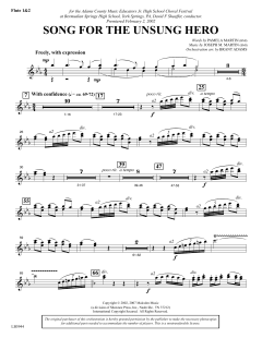 Song For The Unsung Hero von Joseph A. Martin (Download) 