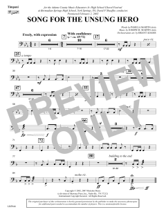 Song For The Unsung Hero von Joseph A. Martin (Download) 